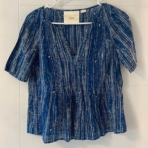 Maeve top from Anthropolie